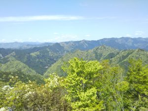 明神山頂からの景色